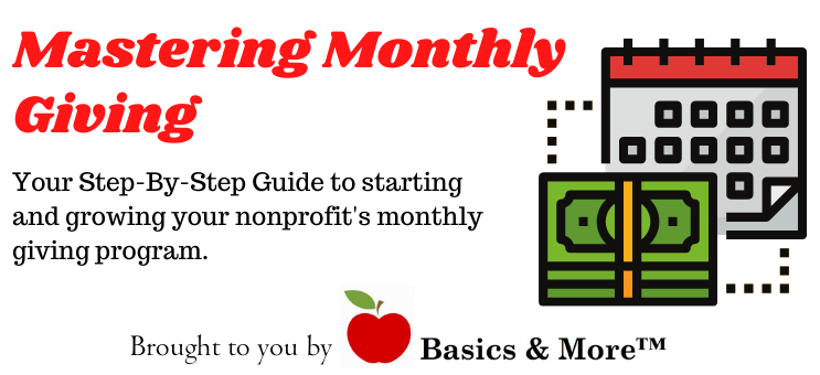 Mastering Monthly Giving